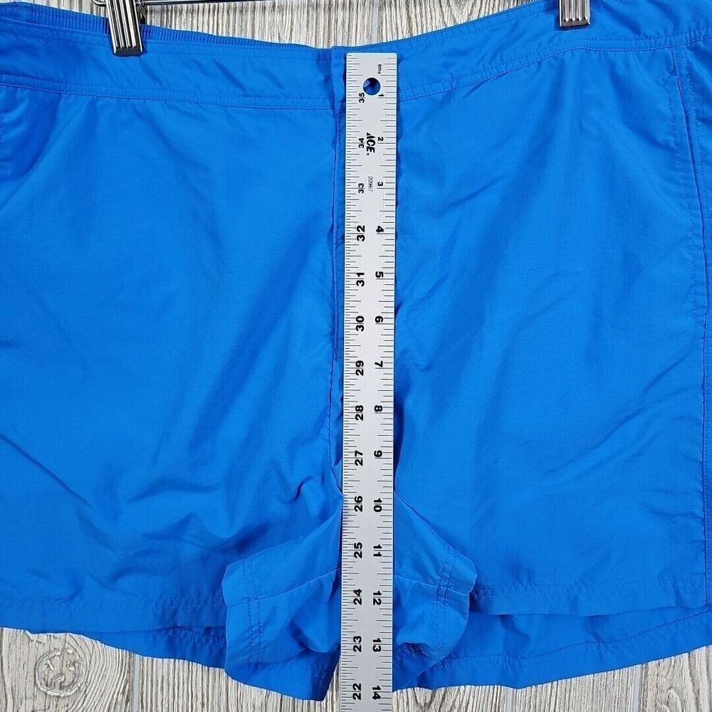 Lands End Swim Shorts Women's 14 Blue Built In Brief Pockets Beach Pool Vacation - Picture 6 of 9